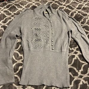 CLASS robertocavalli, Sweatshirt, Gray